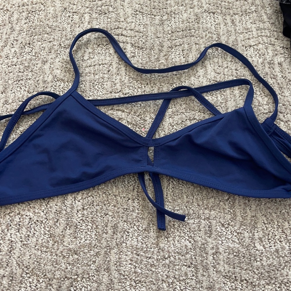 Navy Jolyn Vent Top